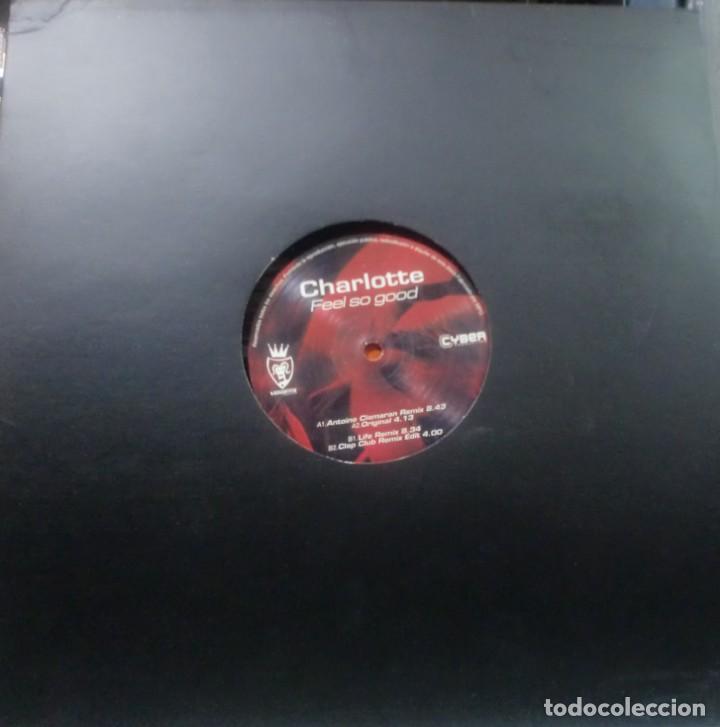 Discos de vinilo: CHARLOTTE - FEEL SO GOOD MAXI SINGLE 2001 - Foto 1