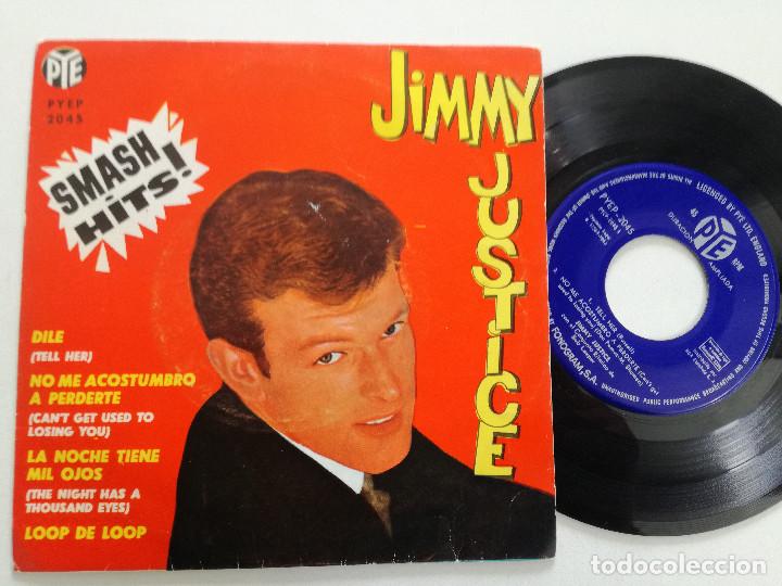 Discos de vinilo: JIMMY JUSTICE - Loop De Loop +3 - EP PYE ESPA&Ntilde;A 1963 - Foto 1
