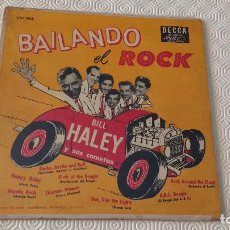 Discos de vinilo: ALBUM DE 10 ” DEL CANTANTE DE ROCK & ROLL NORTEAMERICANO, BILL HALEY - EDICION ARGENTINA (AÑO 1956). Lote 163364290