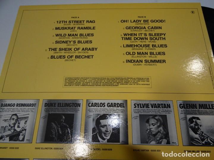 Discos de vinilo: SIDNEY BECHET LP PAR&Iacute;S-C - Foto 3
