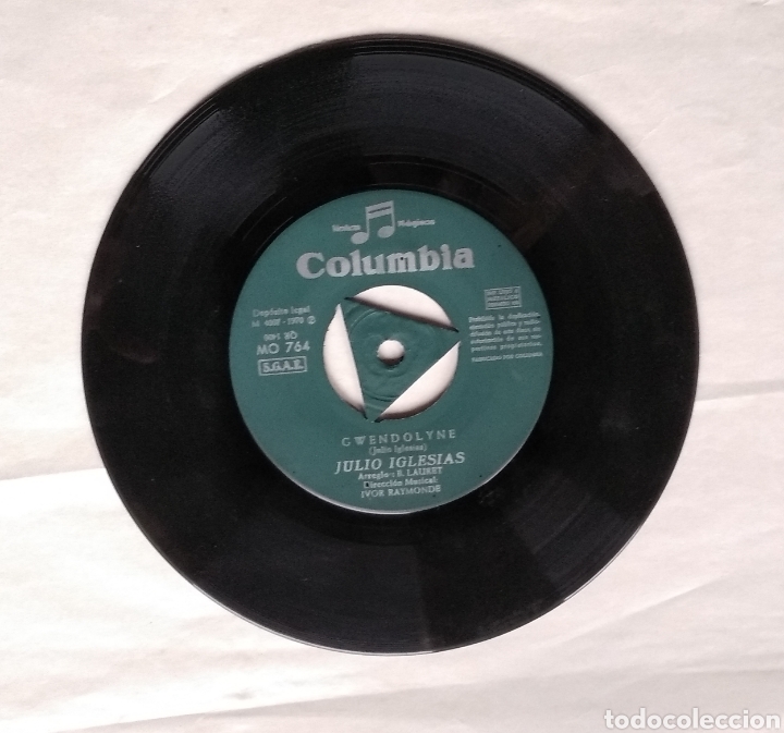 Discos de vinilo: LOTE DE 5 SINGLES DE JULIO IGLESIAS - Foto 2