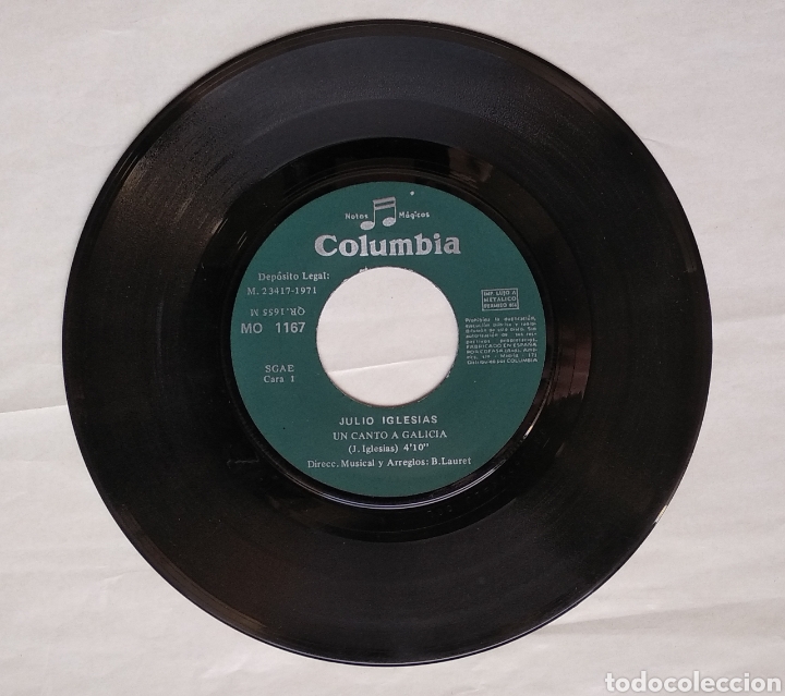 Discos de vinilo: LOTE DE 5 SINGLES DE JULIO IGLESIAS - Foto 9