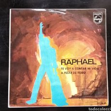 Disques de vinyle: LOTE DE 12 VINILOS DE RAPHAEL ,,,,9 EPS, Y 3 SINGLE. Lote 163406238