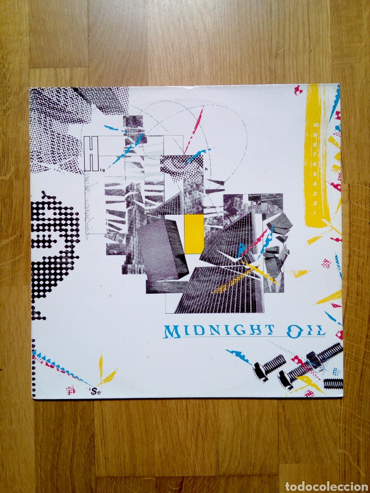Discos de vinilo: Midnight Oil - 10,9,8,7,6,5,4,3,2,1, Cbs, 1982. Spain. - Foto 1