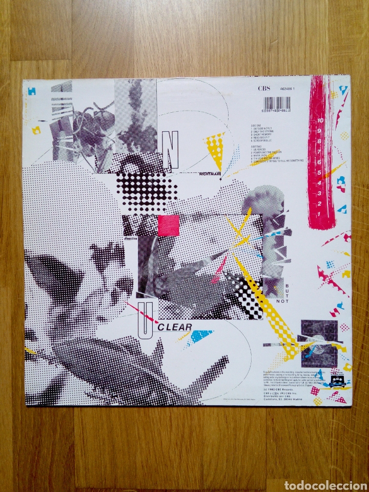 Discos de vinilo: Midnight Oil - 10,9,8,7,6,5,4,3,2,1, Cbs, 1982. Spain. - Foto 2
