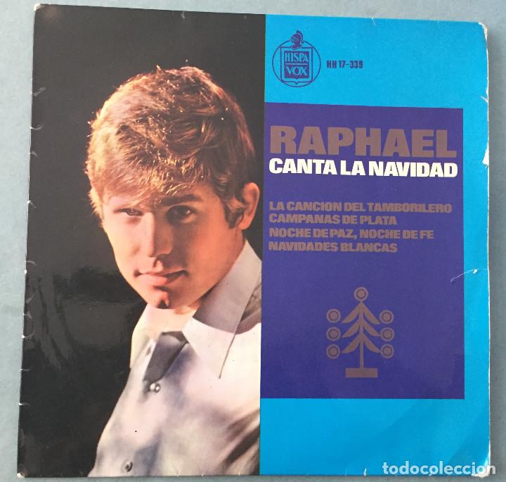 Discos de vinilo: RAPHAEL - CANTA LA NAVIDAD - HISPAVOX - 1965 - Foto 1