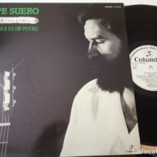 Discos de vinilo: PEPE SUERO- MI TIERRA ES UN POTRO- LP PROMOCIONAL 1981- VINILO COMO NUEVO.. Lote 163539926