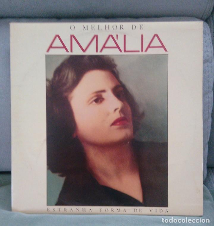 Discos de vinilo: O MELHOR DE AMALIA. ESTRANHA FORMA DE VIDA - Foto 1