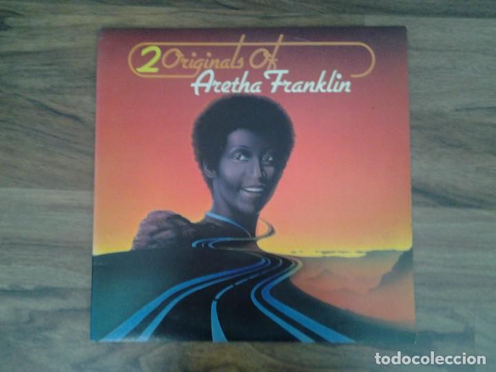 ARETHA FRANKLIN -20 ORIGINALS OF- DOBLE LP ATLANTIC 1975 K 80007 GATEFOLD MUY BUENAS CONDICIONES (Música - Discos - LP Vinilo - Jazz, Jazz-Rock, Blues y R&B)