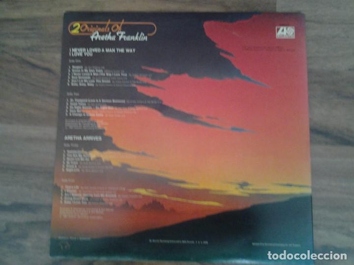 Discos de vinilo: ARETHA FRANKLIN -20 ORIGINALS OF- DOBLE LP ATLANTIC 1975 K 80007 GATEFOLD MUY BUENAS CONDICIONES - Foto 2 - 163592258