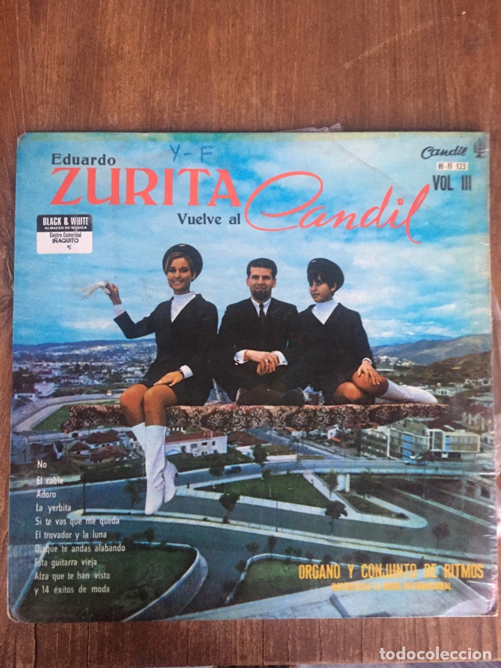 Dischi in vinile: Eduardo Zurita-Vuelve al Candil