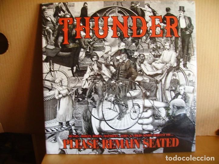 Discos de vinilo: THUNDER ---- PLEASE REMAIN SEATED - NUEVO - Foto 1