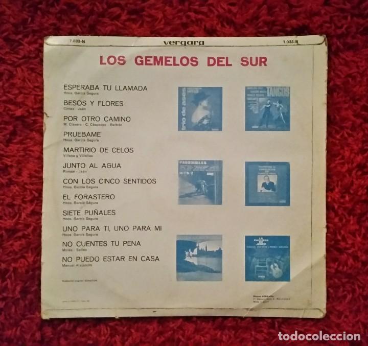 Discos de vinilo: LOS GEMELOS DEL SUR - VERGARA - LP - 1973 - Foto 2