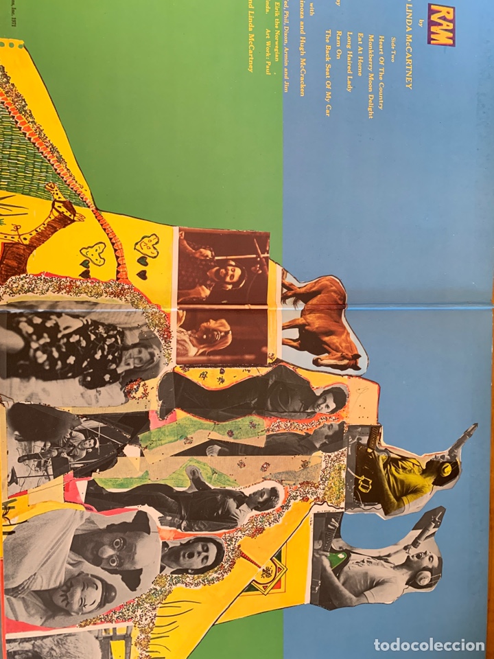 Discos de vinilo: Paul and Linda Mcartney - RAM - Foto 3