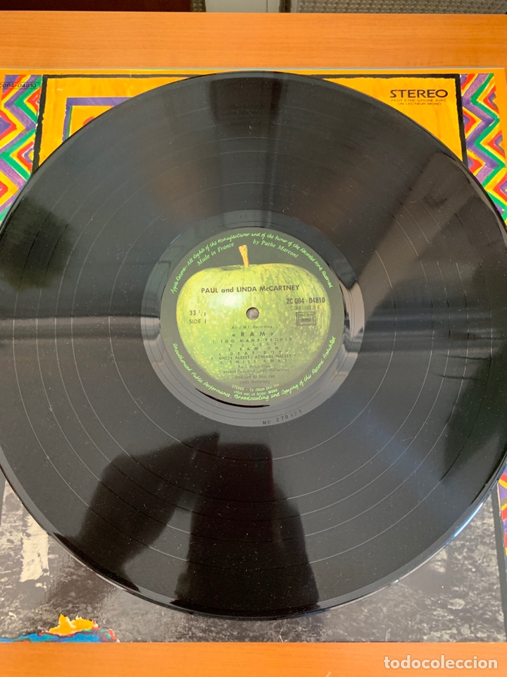 Discos de vinilo: Paul and Linda Mcartney - RAM - Foto 4