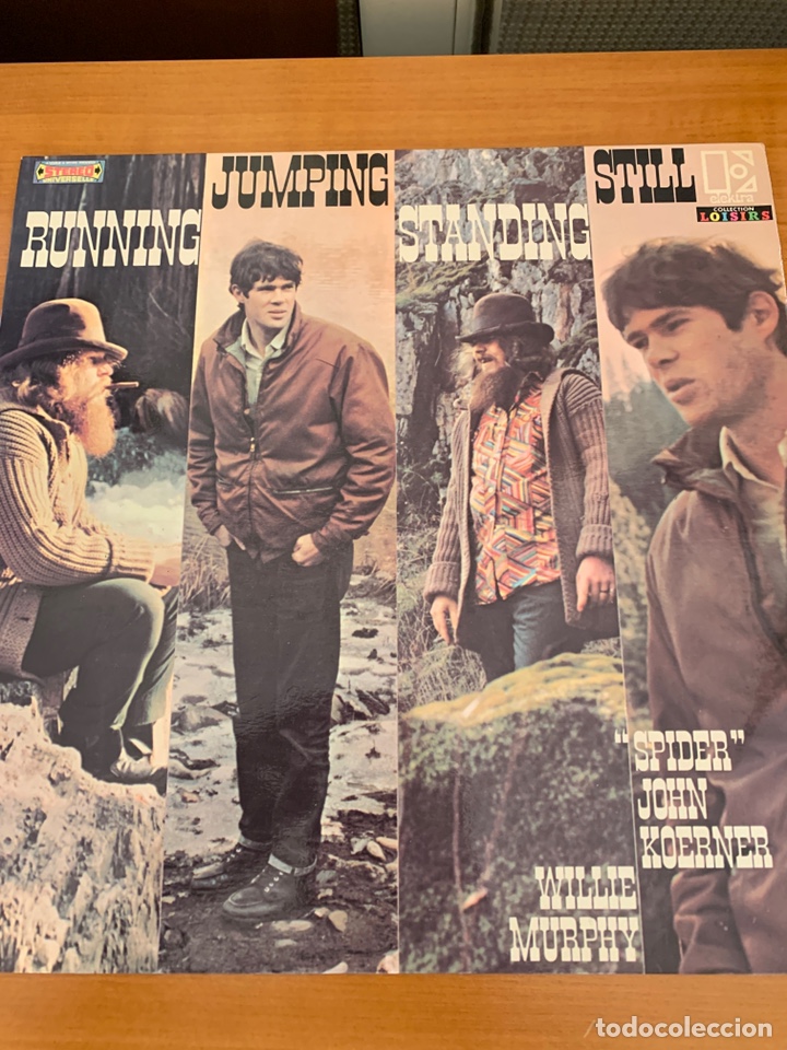 Discos de vinilo: John Koerner and Willie Murphy - Running Jumping Standing Still - Foto 1