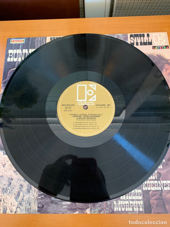 Discos de vinilo: John Koerner and Willie Murphy - Running Jumping Standing Still - Foto 3