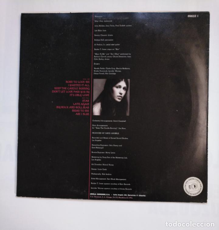 Discos de vinilo: RITA COOLIDGE. - ITS ONLY LOVE. LP. TDKDA54 - Foto 2