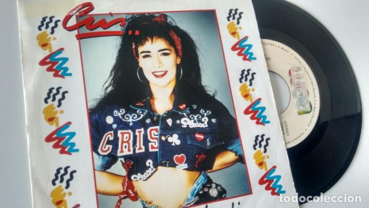 Discos de vinilo: SINGLE (VINILO) DE  CRIS A&Ntilde;OS 80 - Foto 1