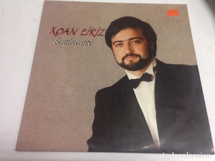 Discos de vinilo: Xo&aacute;n Eiriz &lrm;&ndash; Sentimentos - Foto 1