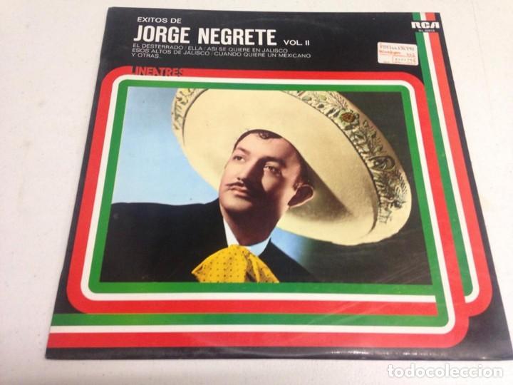 Discos de vinilo: Jorge Negrete &lrm;&ndash; Exitos De Jorge Negrete Vol 2 - Foto 1