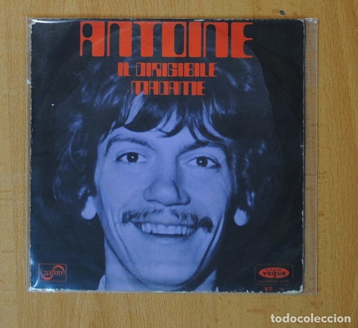 Discos de vinilo: ANTOINE - IL DIRIGIBILE / MADAME - SINGLE - Foto 1