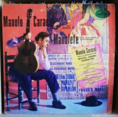 Discos de vinilo: MANOLO CARACOL CANTA A MANOLETE -LP MUY RARO VENEZUELA. Lote 163939286