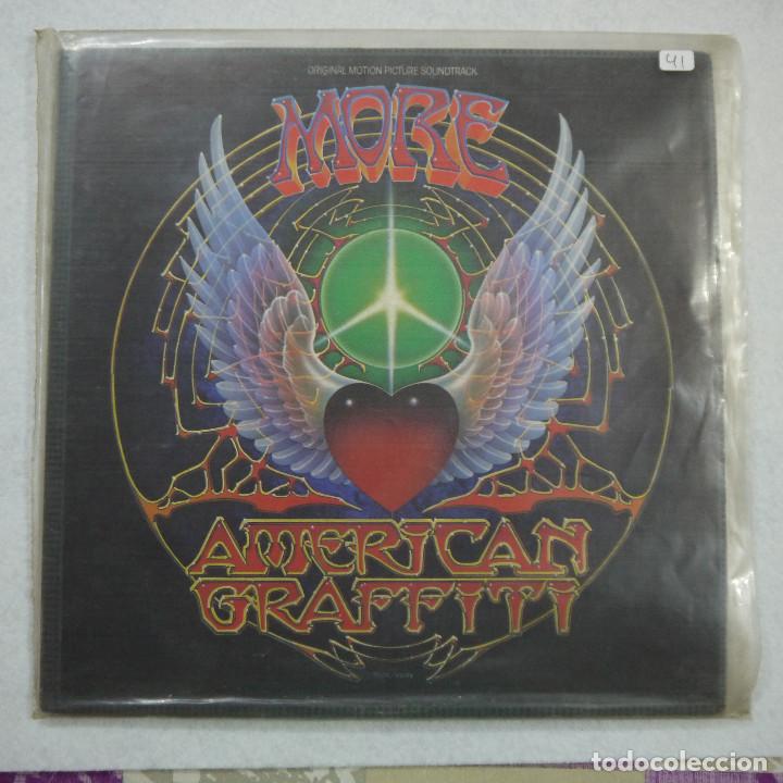 Discos de vinilo: BSO MORE AMERICAN GRAFFITI -  2 LPS 1979 - Foto 1