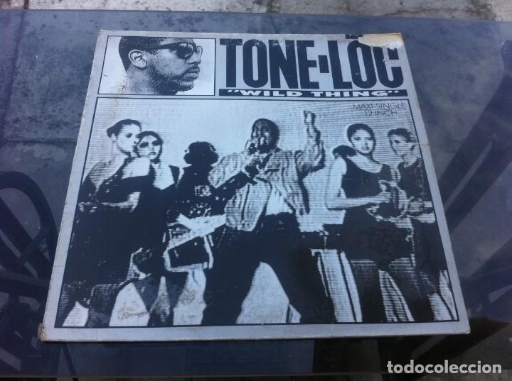 Dischi in vinile: MAXI SINGLE. TONE LOC. WILD THING. 1989, SPAIN