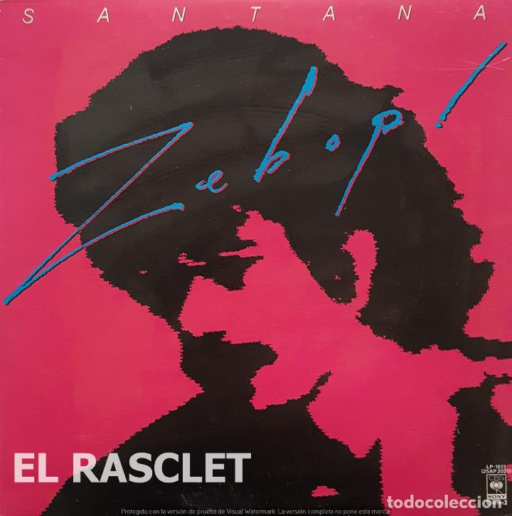 Discos de vinilo: SANTANA - LP - ZEBOP - A&Ntilde;O 1981- - Foto 1
