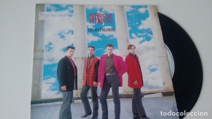 Discos de vinilo: SINGLE (VINILO) DE INTRUSOS A&Ntilde;OS 90 - Foto 1