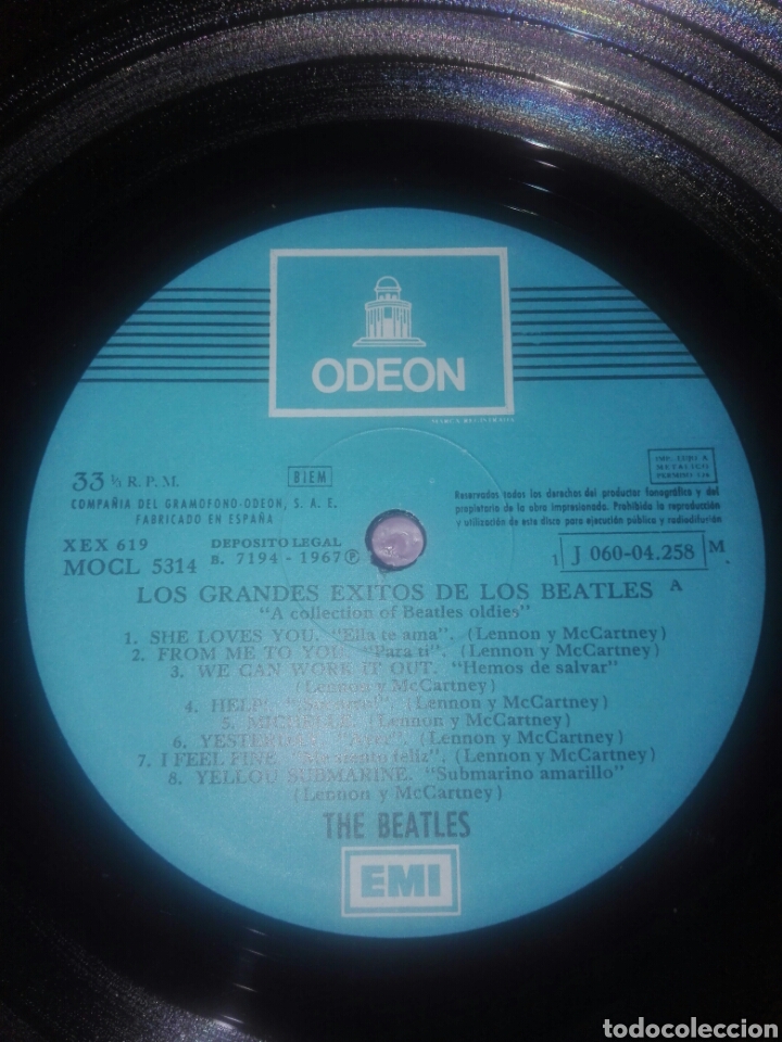 Discos de vinilo: Disco vinilo LP THE BEATLES - Foto 2