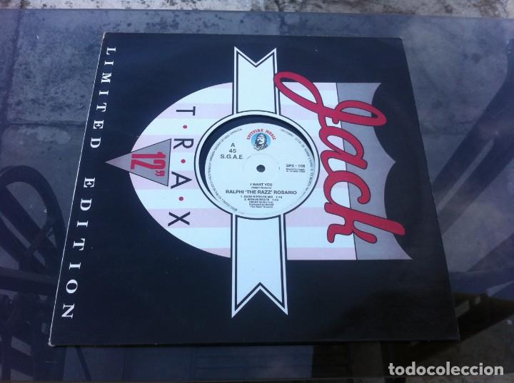 Dischi in vinile: MAXI SINGLE. RALPHI THE RAZZ ROSARIO.  . 1988, ESPA&Ntilde;A, SPITFIRE MUSIC