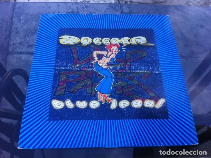 Discos de vinilo: MAXI SINGLE. SQUEEZER.  BLUE JEANS. 1997, ESPA&Ntilde;A - Foto 1