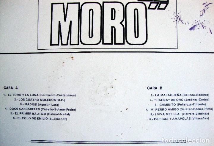 Discos de vinilo: EMILIO EL MORO. Los cuatro muleros. - Foto 2