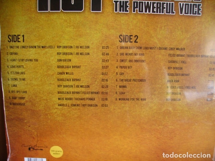 Discos de vinilo: ROY ORBISON ---- THE POWERFUL VOICE - NUEVO - Foto 2