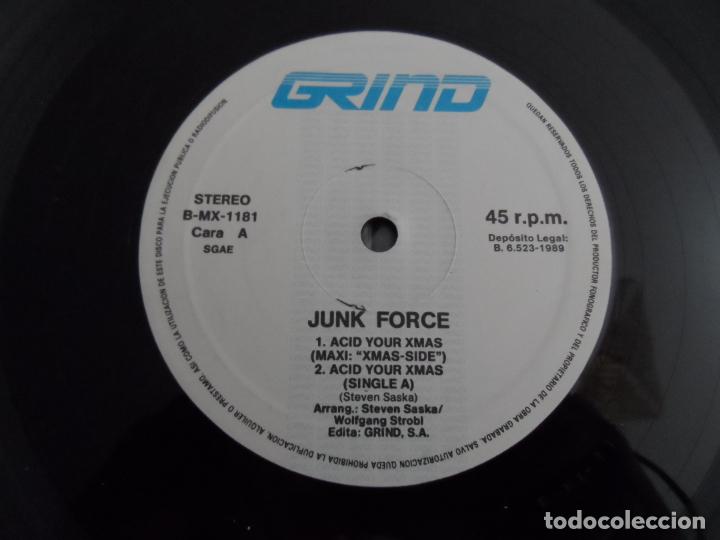 Discos de vinilo: Junk Force &ndash; Acid Your X-Mas - Foto 3