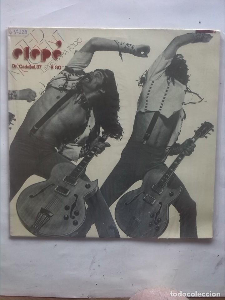 Discos de vinilo: TED NUGENT LIBRE PARA TODO - Foto 1