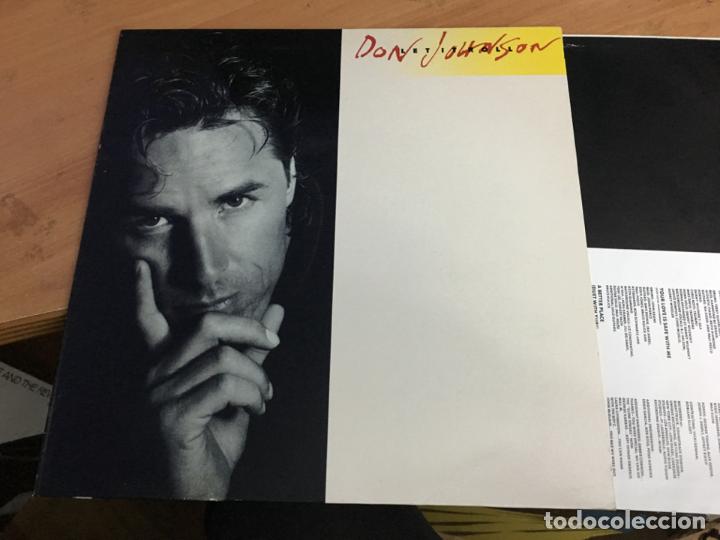 Discos de vinilo: DON JOHNSON (LET IT ROLL) LP ESPA&Ntilde;A 1989 (B-1) - Foto 1