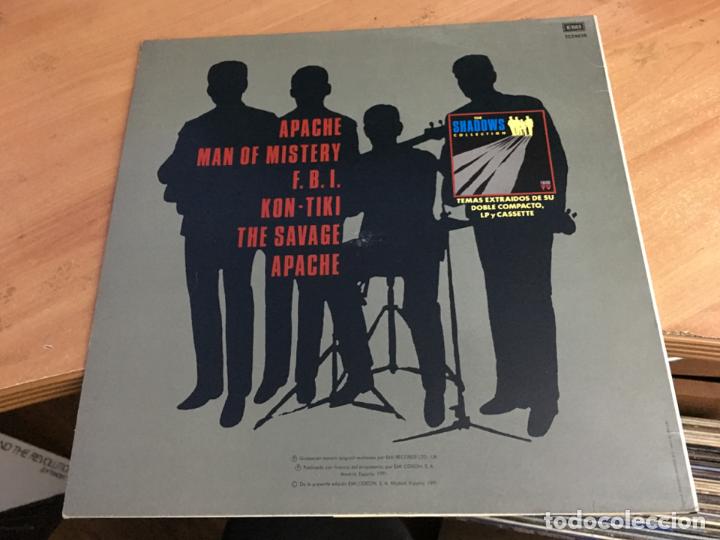 Discos de vinilo: THE SHADOWS (APACHE MIX) MAXI ESPA&Ntilde;A 1991 (B-1) - Foto 2