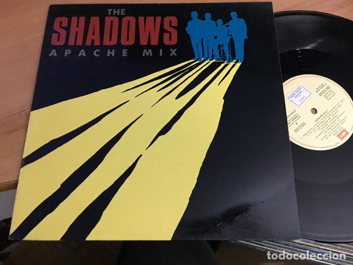 Discos de vinilo: THE SHADOWS (APACHE MIX) MAXI ESPA&Ntilde;A 1991 (B-1) - Foto 1