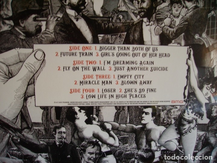 Discos de vinilo: THUNDER ---- PLEASE REMAIN SEATED - NUEVO - Foto 2