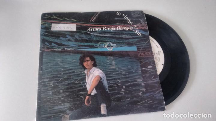 Disques de vinyle: SINGLE (VINILO)-PROMOCION- DE  ARTURO PAREJA OBREGON A&Ntilde;OS  80