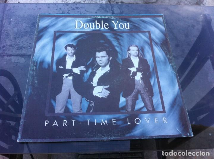 Discos de vinilo: MAXI SINGLE. DOUBLE YOU. PART-TIME LOVER. 1993, ESPA&Ntilde;A - Foto 1