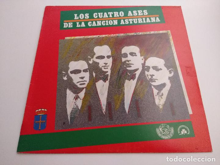Discos de vinilo: VINILO/LOS 4 ASES DE LA CANCION ASTURIANA. - Foto 1