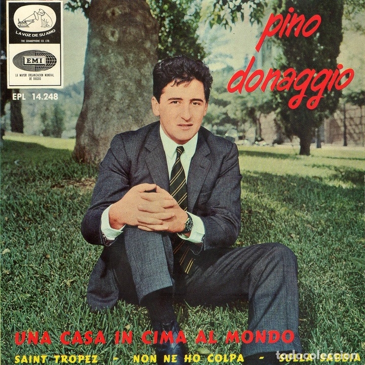 Discos de vinilo: PINO DONAGGIO 1966 LA VOZ DE SU AMO EPL 14.248 - Foto 1