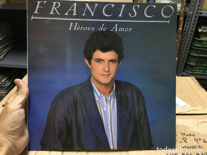 Discos de vinilo: LP VINILO FRANCISCO HEROES DEL AMOR - Foto 1