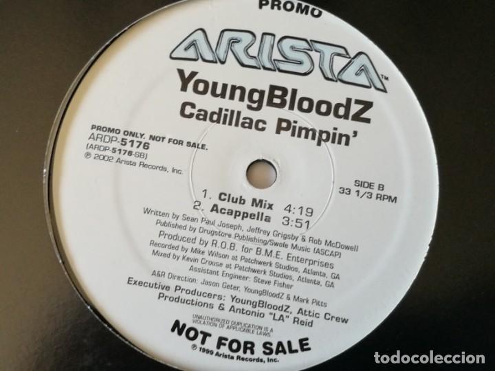 Discos de vinilo: YoungBloodZ - Cadillac Pimpin - 2002 - Foto 2