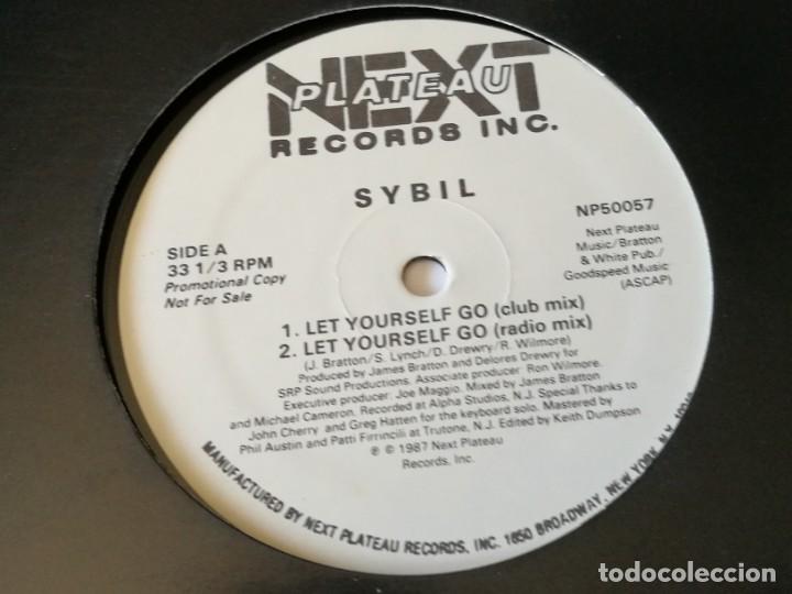 Discos de vinilo: Sybil - Let Yourself Go - 1987 - Foto 1