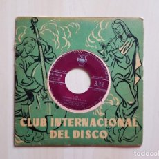 Discos de vinilo: CLUB INTERNACIONAL DEL DISCO - LISZT - RAPSODIA HUNGARA NUM. 1 - SINGLE - VINILO - 1960